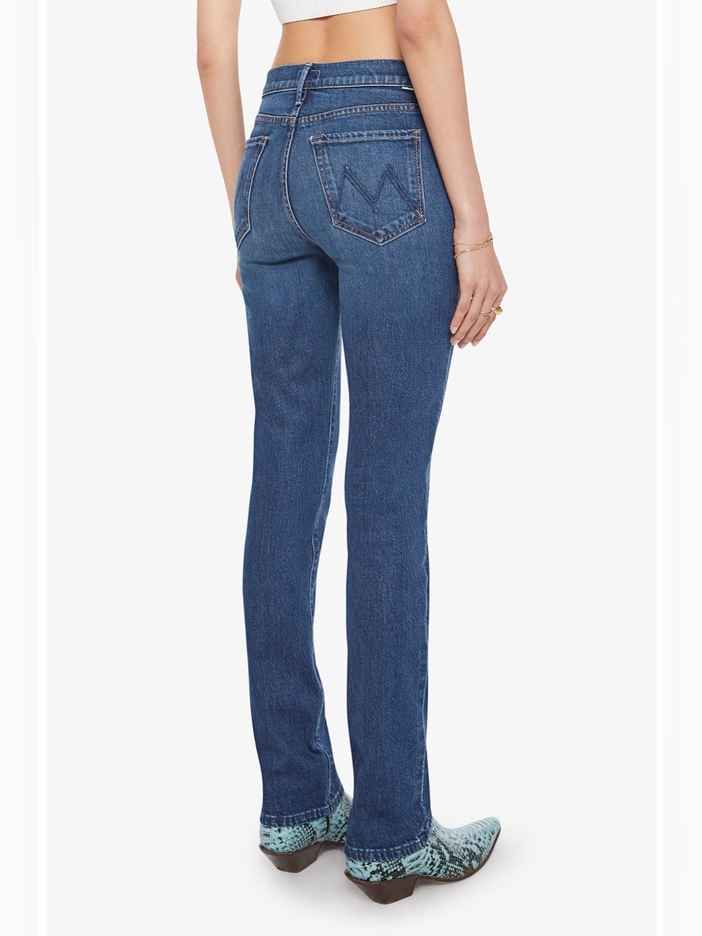 MOTHER The Rascal Skimp Skinny Jeans size 24